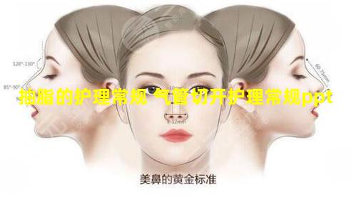 抽脂的护理常规 气管切开护理常规ppt